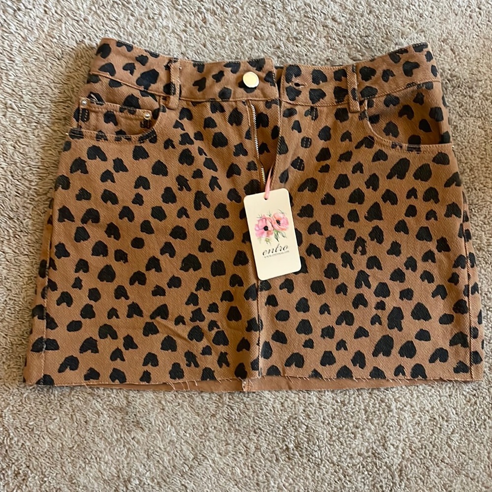 Entro Jean Mini Skirt